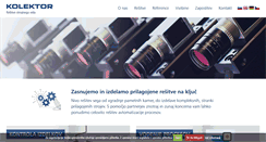 Desktop Screenshot of kolektorvision.com